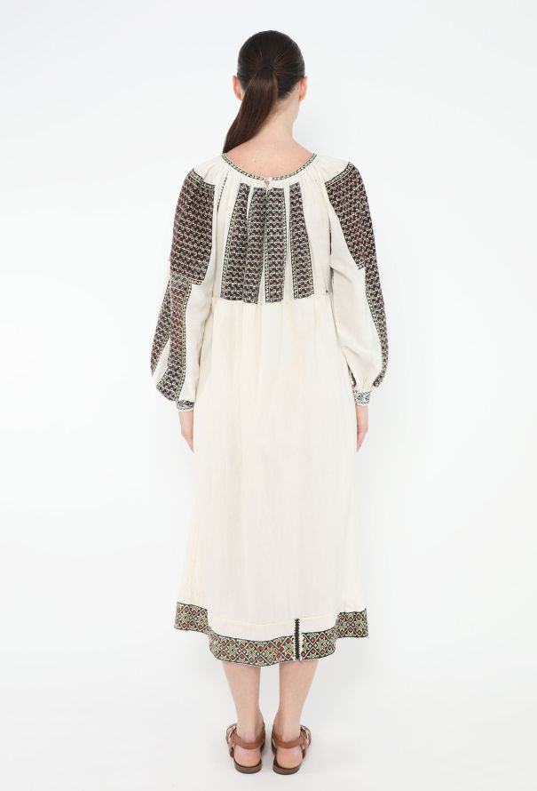 World Treasures Vintage Hand-Embroidered Kaftan - 5 World Treasures Vintage Hand-Embroidered Kaftan - 5