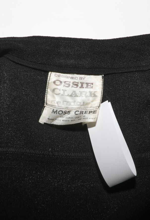 Ossie Clark '70s Angel-Sleeve Crêpe Dress - 5