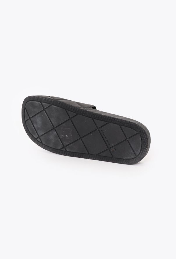 Bottega Veneta 2024 Quilted Matte Slides - 5