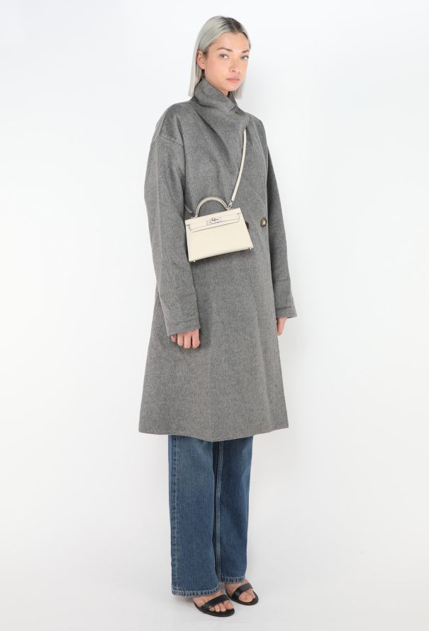 Hermès Craie Epsom Mini Kelly II Sellier Electrum - 5