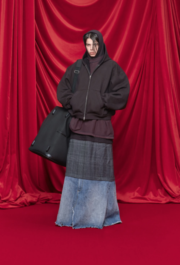 S/S 2024 Layered Cargo Skirt - Balenciaga | Authentic