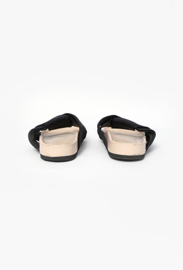 Céline 2014 Grosgrain Crossover Sandals - 4