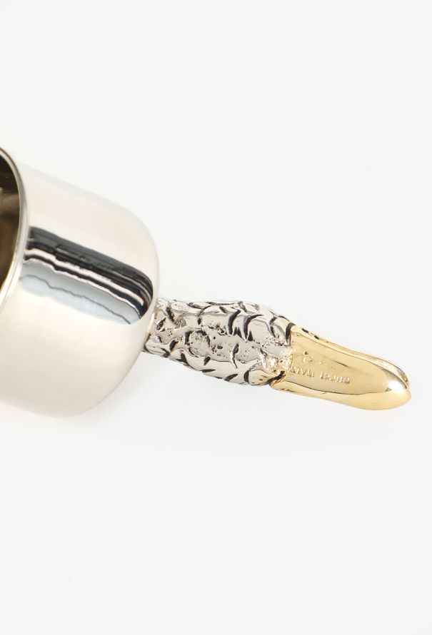 Gucci '70s Silver-Plated Duck Bottle Cap - 5