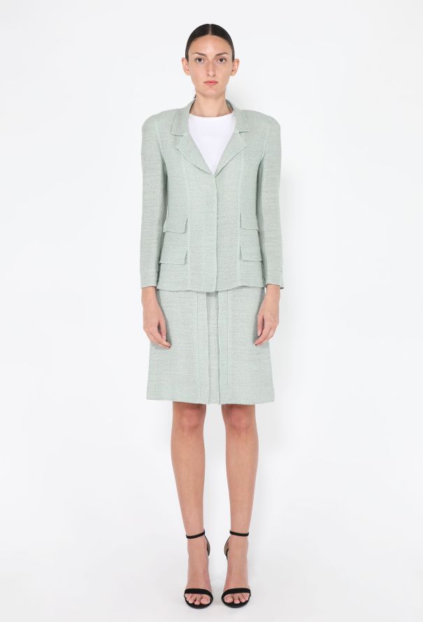 Chanel Bouclé Skirt Ensemble, Resort 1999 - 1