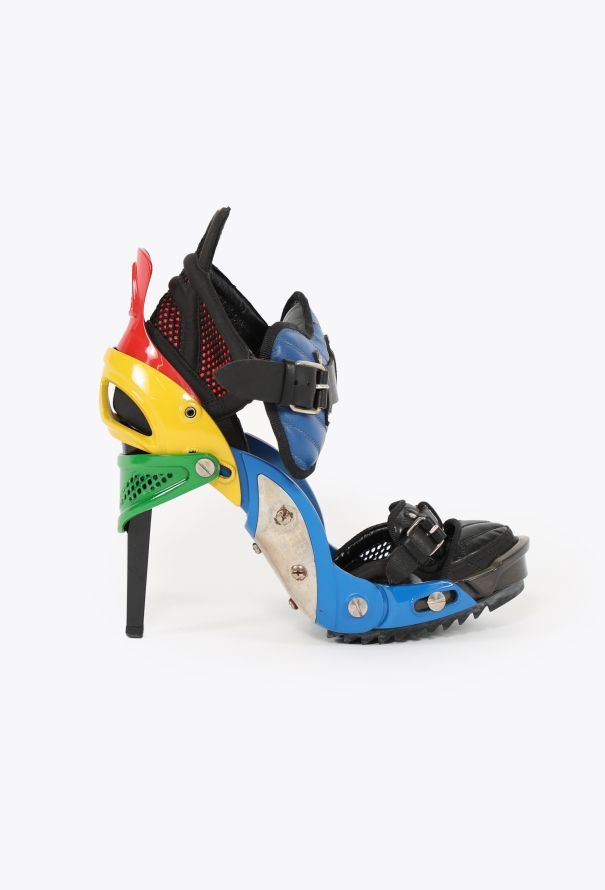 Balenciaga COLLECTOR F/W 2007 Colorblock Lego Heels - 1