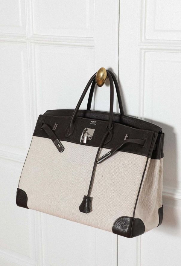 Shop HERMES Birkin 2022 Cruise Leather Occasion Bag Handbags