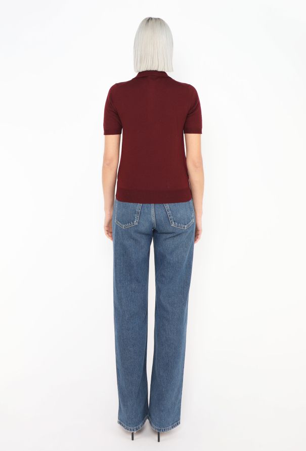 Miu Miu S/S 2024 Knit Emblem Polo - 4 Miu Miu S/S 2024 Knit Emblem Polo - 4