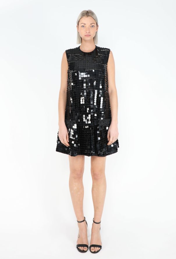 Saint Laurent 2008 Semi-Couture Sequin Mod Dress - 1