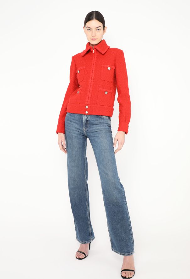 Chanel F/W 2019 Braided Tweed Gripoix Jacket - 2