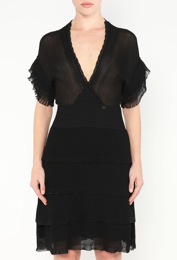 Chanel 2007 Tiered Ruffled Dress - 3 Chanel 2007 Tiered Ruffled Dress - 3