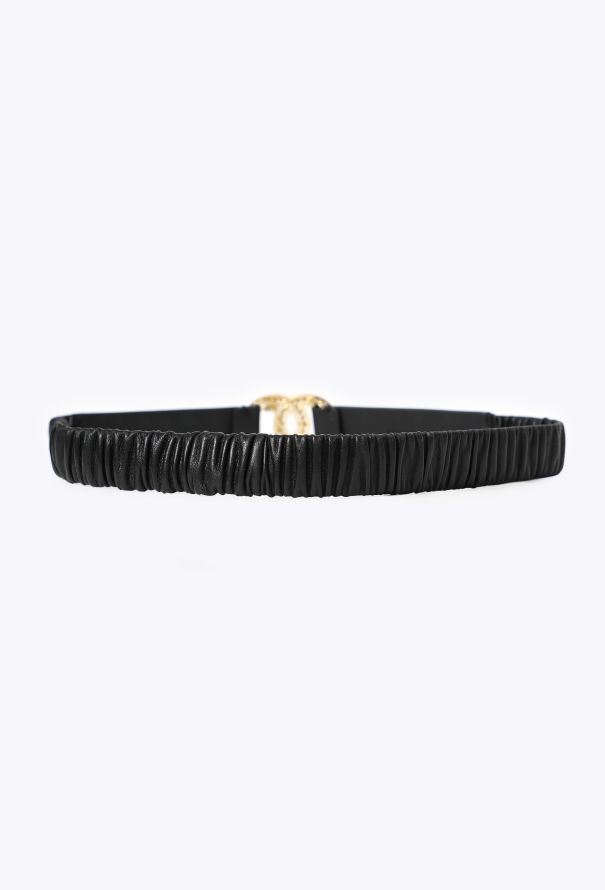 Chanel Strass Logo Leather Belt, S/S 2019 - 5
