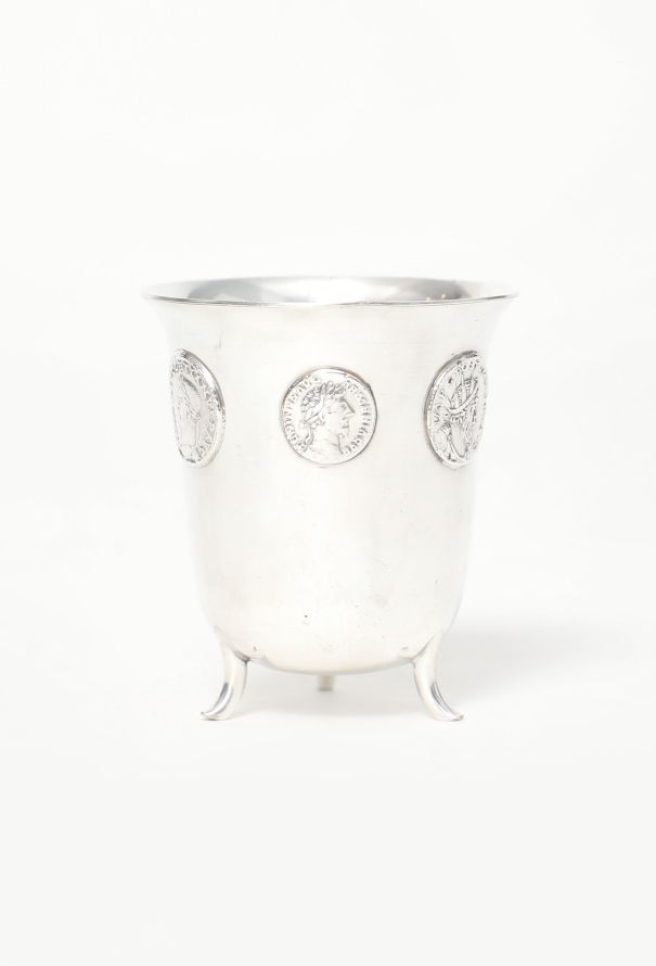 Dior 1960s Roman Coin Tri-Footed Cup - 1