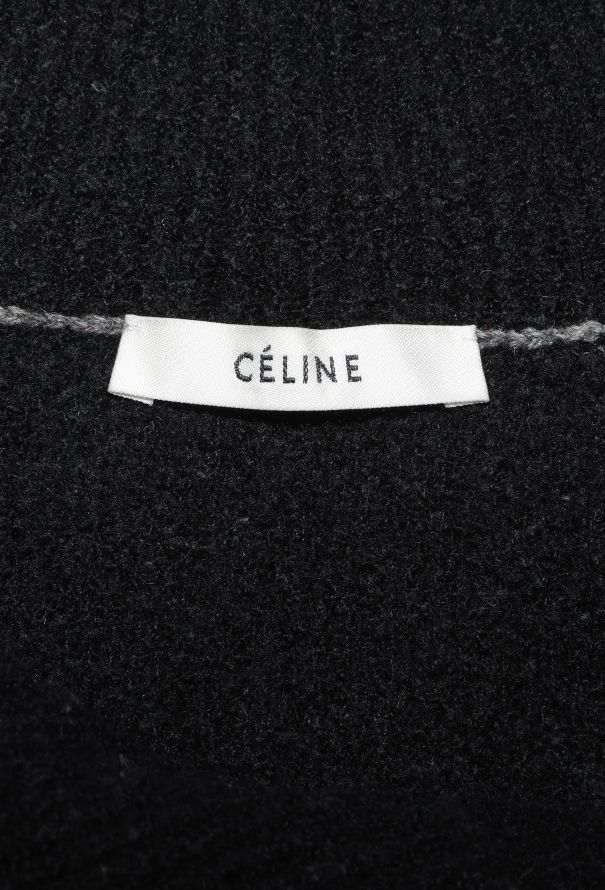 Céline Buttoned Cashmere Sweater - 6