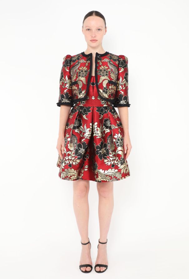 Dolce & Gabbana 2019 Brocade Dress Ensemble - 1