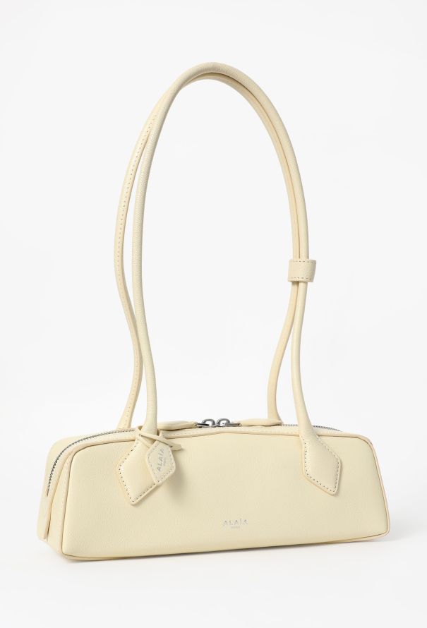 Alaïa Jaune Clair Le Teckle Small Shoulder Bag, S/S 2024 - 4