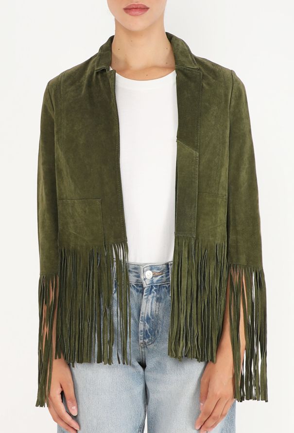 Fringe Suede Jacket, 1980s - 5