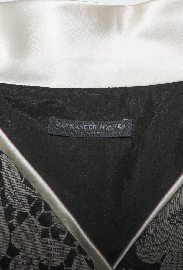 Alexander McQueen F/W 2006 'The Widows of Culloden' Silk Dress - 5