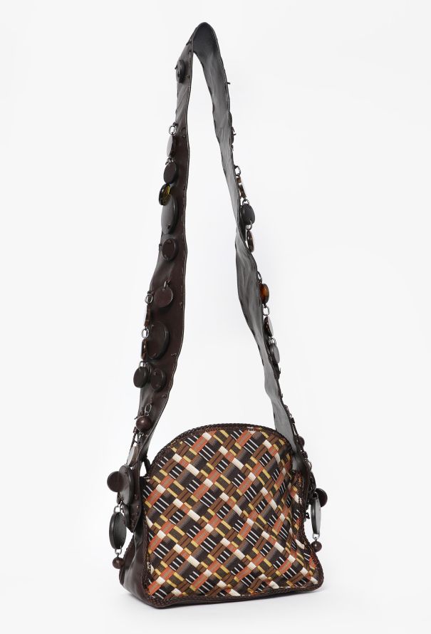 Bottega Veneta Limited Edition Bandolero Intrecciato Crossbody Bag - 2