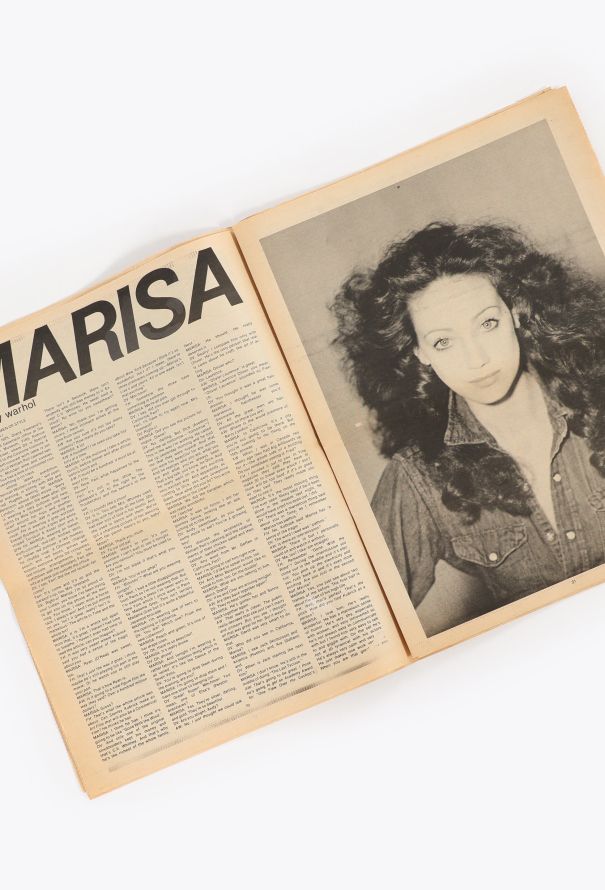 Interview Magazine Marisa Berenson, January 1976 Issue - 2