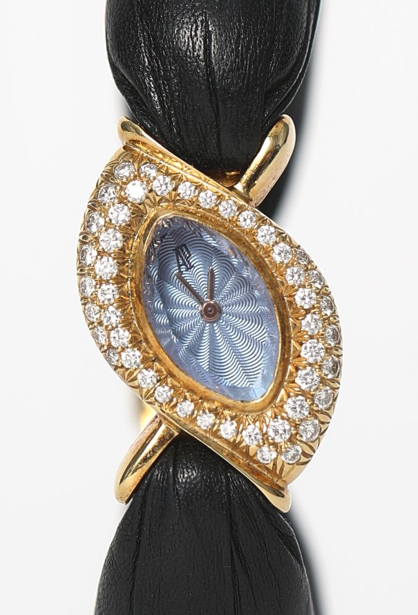 Audemars Piguet 18K Yellow Gold & Diamond Baroque Watch, 1988 - 3