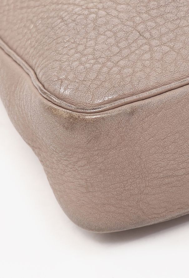 Hermès Gris Tourterelle Taurillon Clémence Massai PM - 11