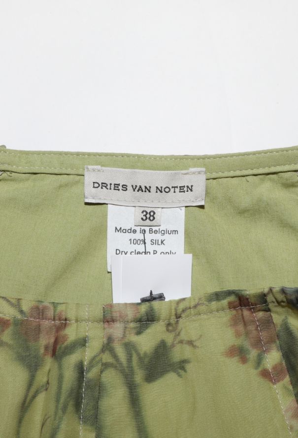 Dries Van Noten Tiered Silk Organza Skirt, S/S 2000 - 6