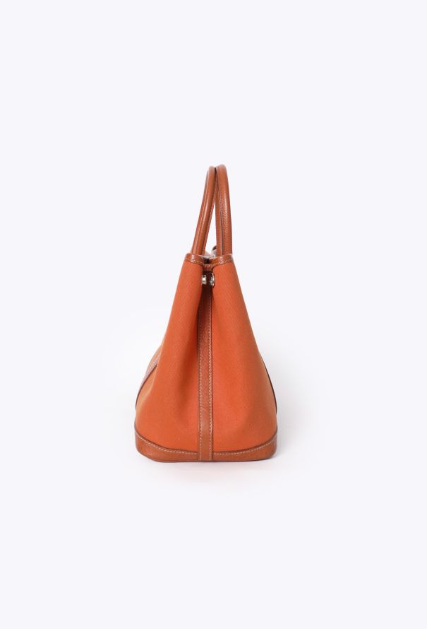 Hermès Potiron Toile & Négonda Garden Party 30 - 4