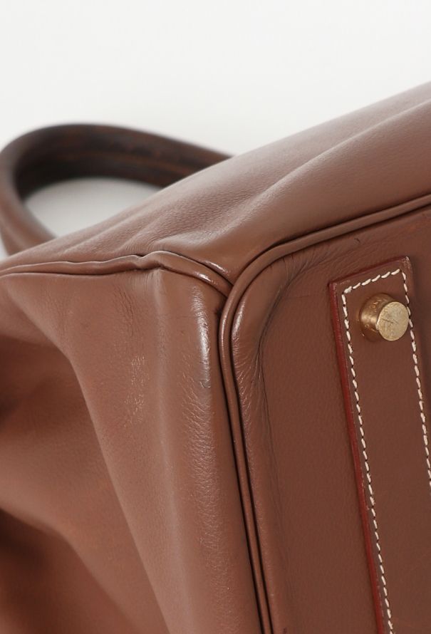 Hermès Birkin 40 “Shooting Star” – Fauve Calfskin, 1999 - 11