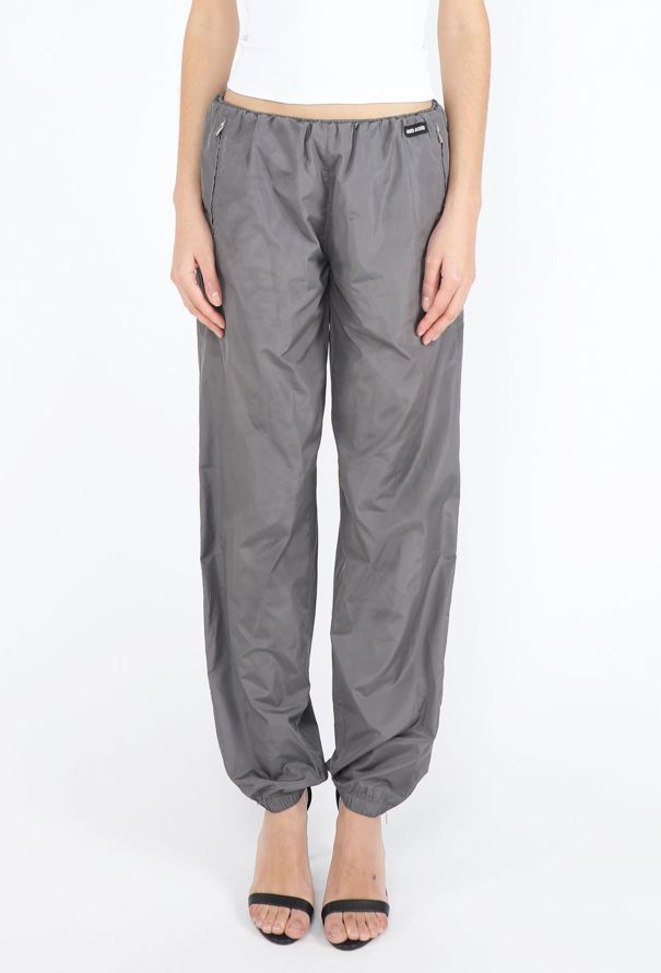Miu Miu S/S 2025 Mesh Logo Joggers - 3