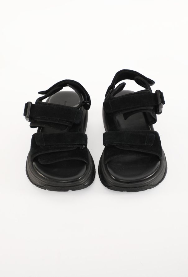 Phoebe Philo Pace Runner Suede Sandals, 2026 - 3
