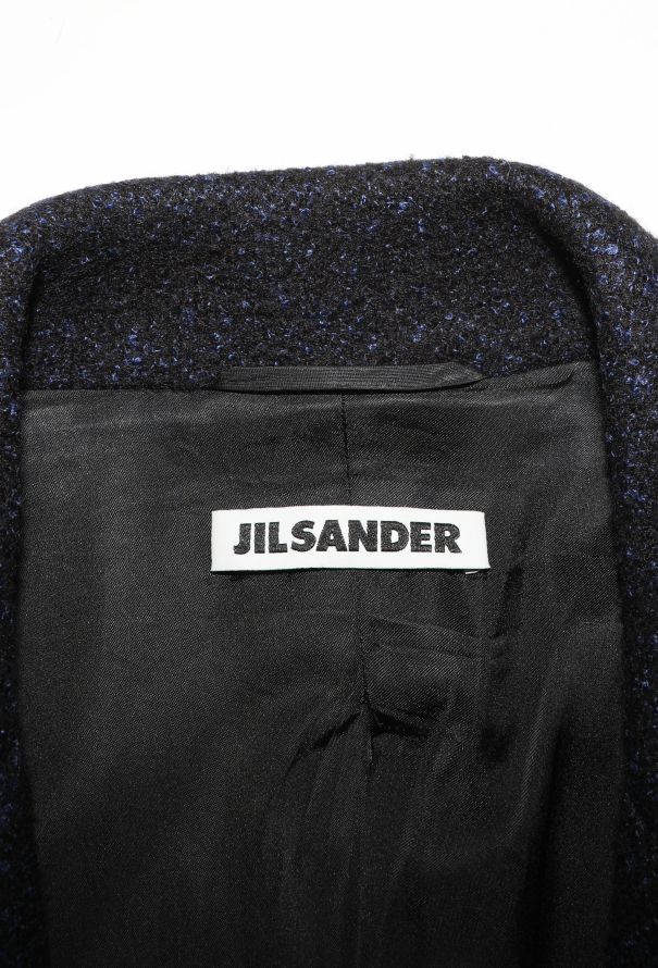 Jil Sander F/W 2008 Notched Bouclé Coat - 7