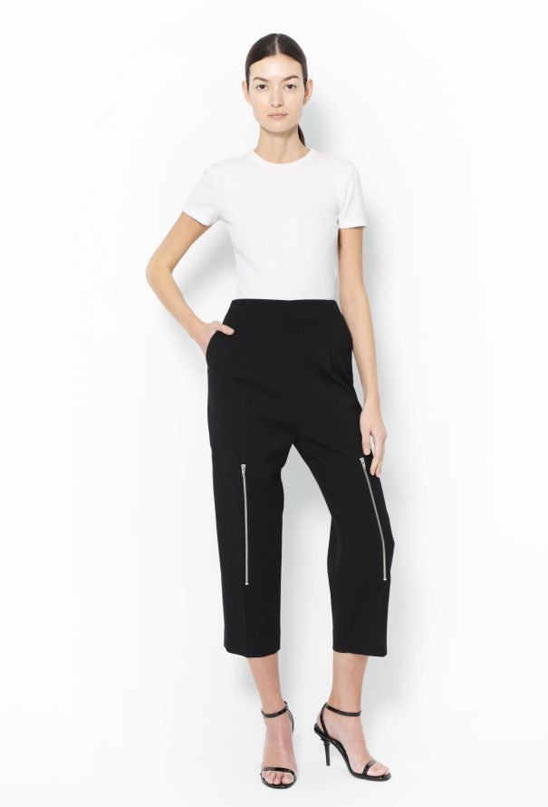 Céline F/W 2012 Cropped Zip Trousers - 4 Céline F/W 2012 Cropped Zip Trousers - 4