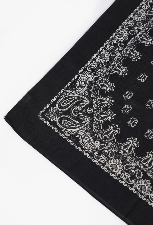 Saint Laurent Cashmere & Silk Paisley Scarf, 2015 - 6