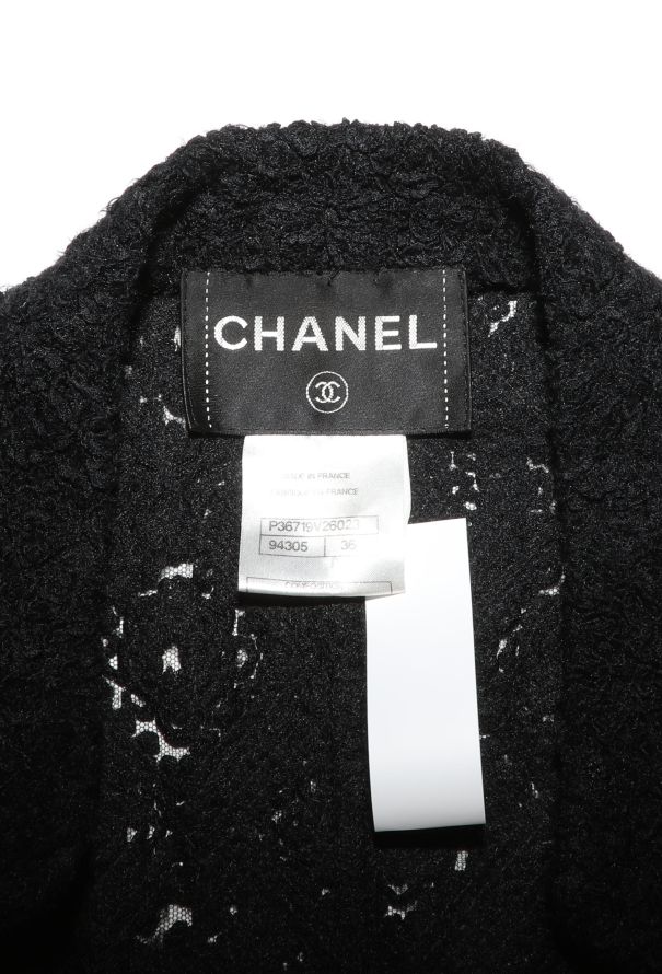 Chanel F/W 2009 Embroidered Camélia Lace Top - 7
