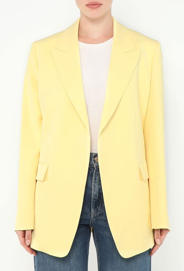 Chloé S/S 2022 Oversized Silk Blazer - 1