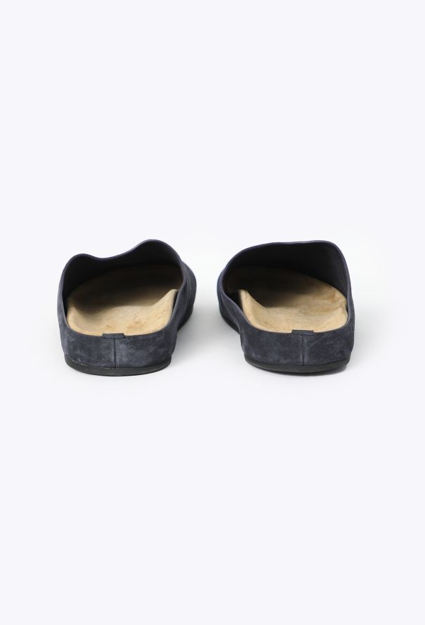 The Row S/S 2024 Suede Hugo Slides - 5