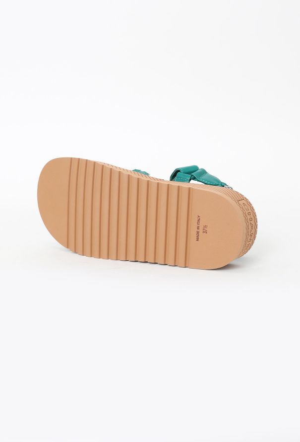 Chanel 2019 Chainlink Lambskin Dad Sandals - 5 Chanel 2019 Chainlink Lambskin Dad Sandals - 5