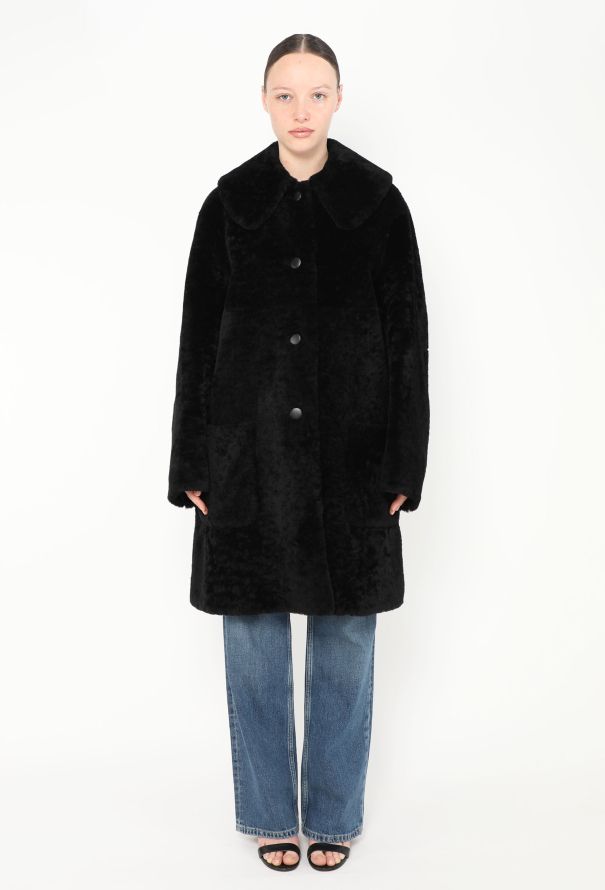 Alaïa 2023 Lambskin Shearling Coat - 1