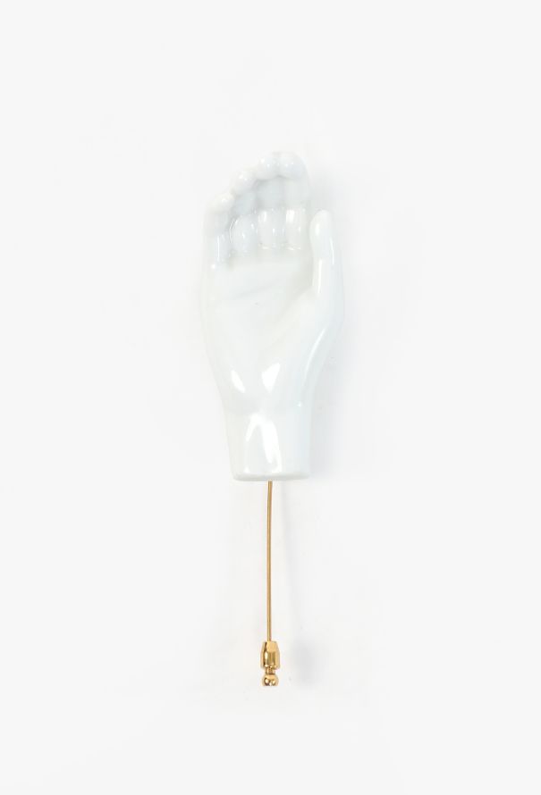 Céline COLLECTOR S/S 2015 Porcelain Hand Brooch - 1