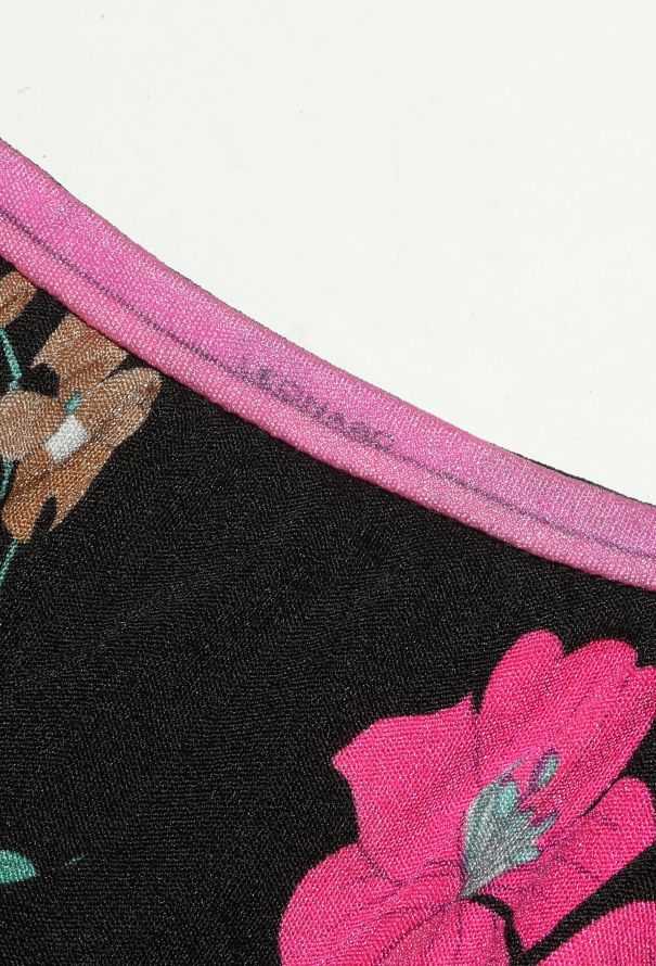 Leonard '80s Floral Belted Dress - 4 Leonard '80s Floral Belted Dress - 4