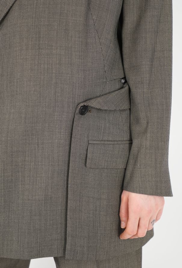 Alexander McQueen RARE F/W 2001 'What a Merry-Go-Round' Wrap Suit - 6