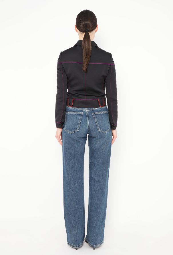 Gucci S/S 2007 Silk Piped Jacket - 6