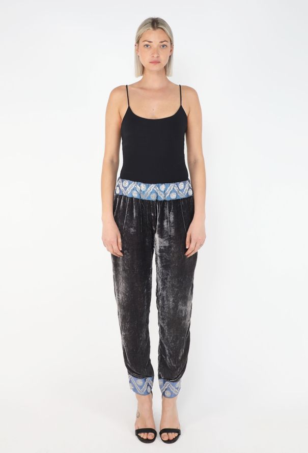 Voyage Velvet Trousers, 1990s - 2
