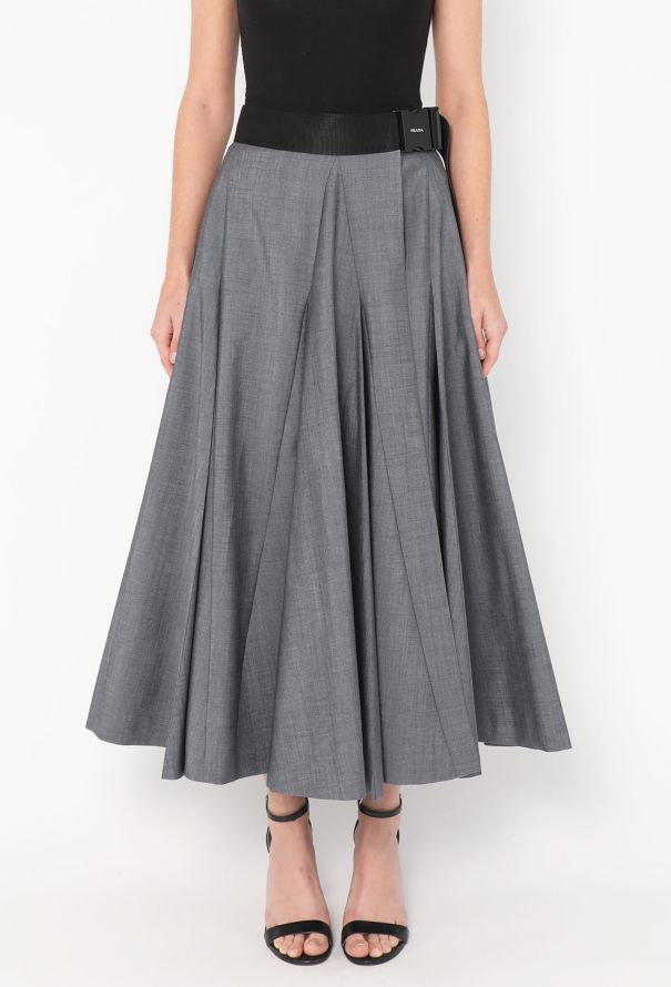 S/S 2021 Pleated Utility Skirt | Authentic & Vintage | ReSee S/S 2021 Pleated Utility Skirt | Authentic & Vintage | ReSee