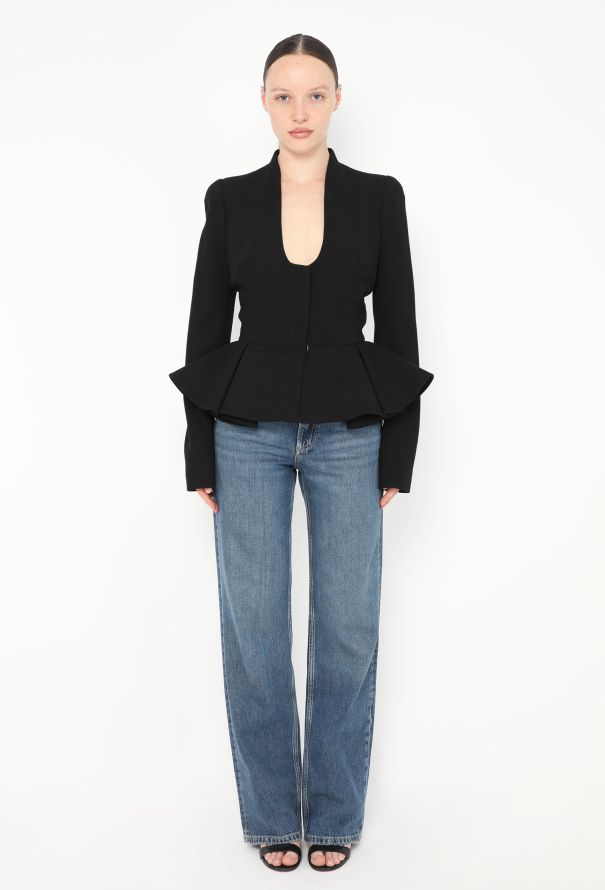 Alexander McQueen Pre-Fall 2012 Peplum Jacket - 3