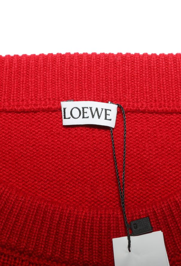 Loewe Oversized Open-Slit Sweater - 6