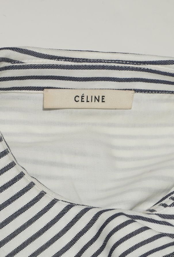 Céline Striped Claudine Tunic - 5 Céline Striped Claudine Tunic - 5