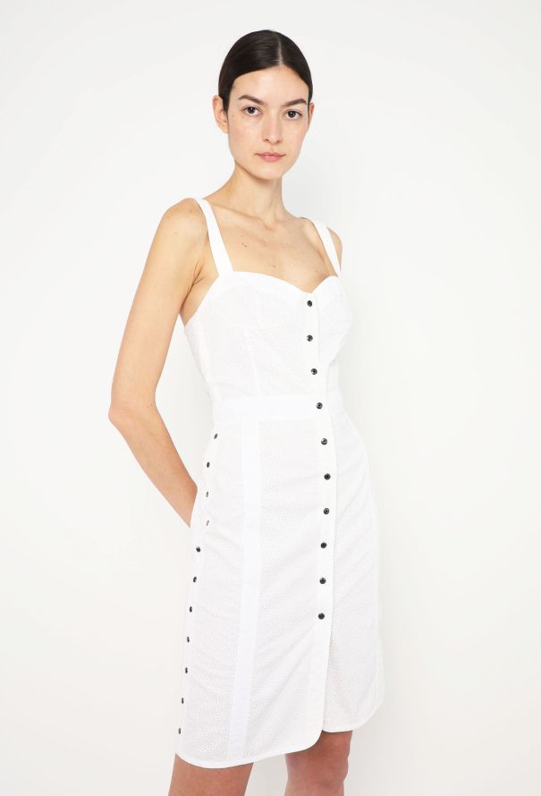 Chloé Broderie Anglaise Eyelet Dress - 1