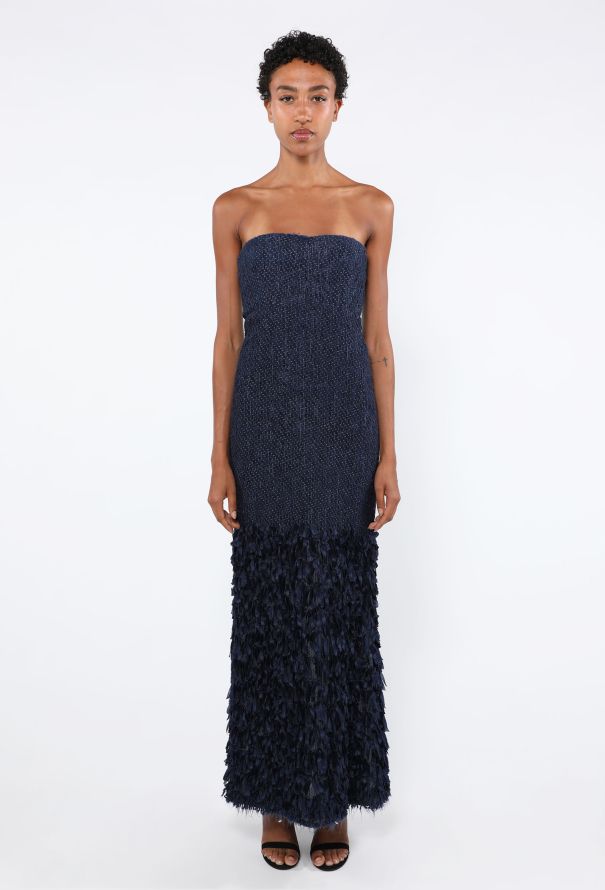 Giorgio Armani Woven Silk Strapless Gown, S/S 2011 - 3