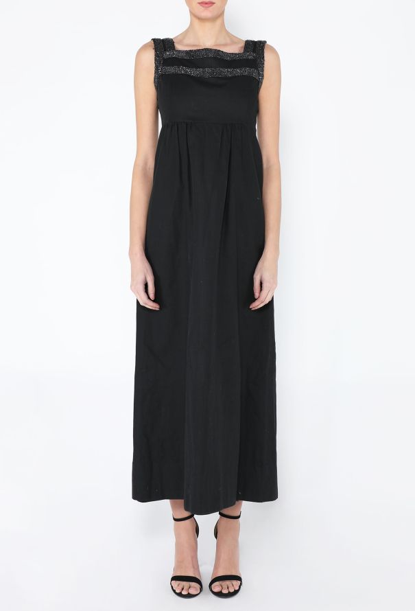 Saint Laurent '70s Beaded Maxi Dress - 3